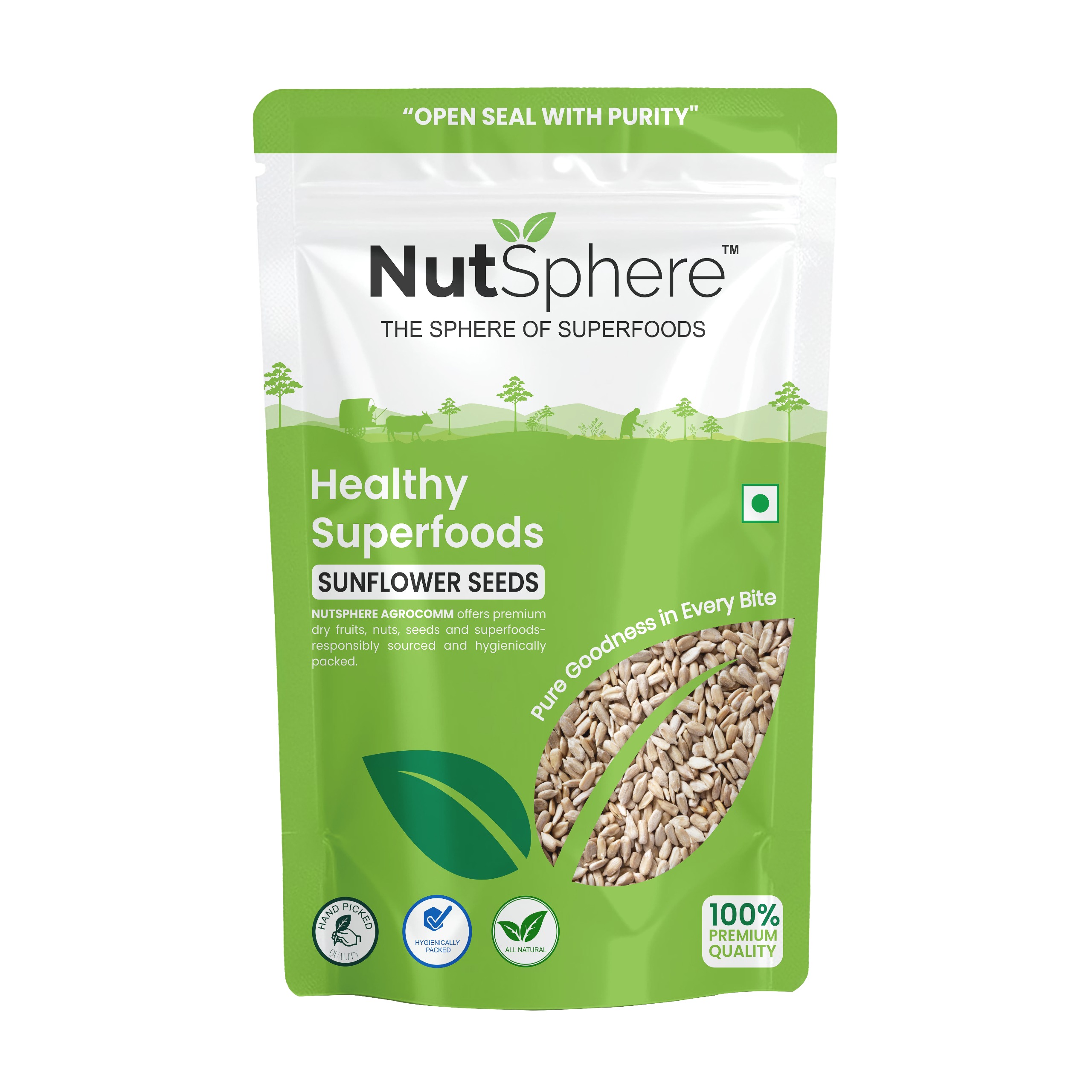 NutSphere Pure Sunflower Seeds (250GM) - Image 1